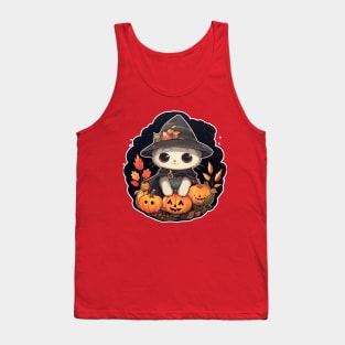 Halloween Kitten Tank Top